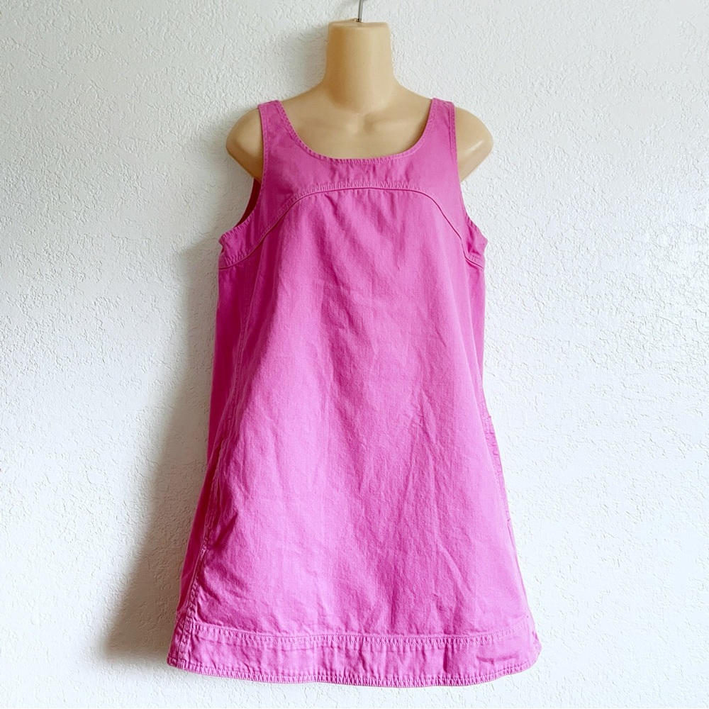 Pilcro Bright Pink Sleeveless Mini Dress